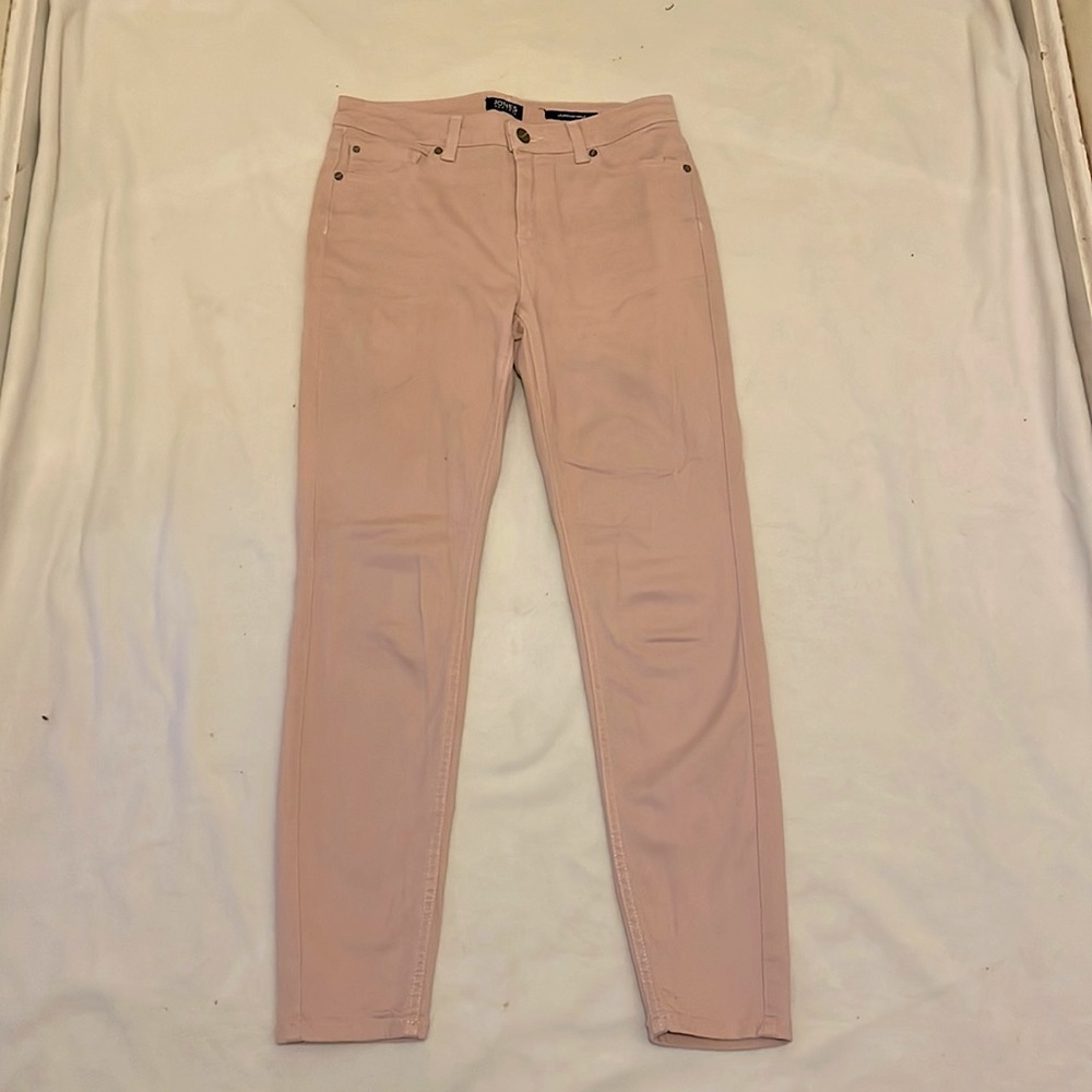 Jones New York blush pink jeans size 4